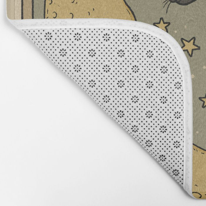 Fly Me to The Moon Bath Mat Gallery Image 2