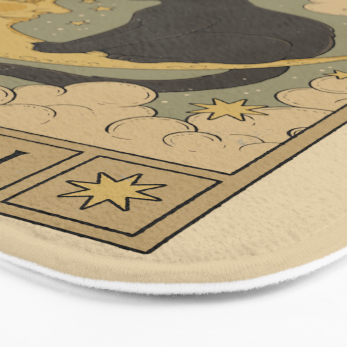 Fly Me to The Moon Bath Mat Gallery Image 3