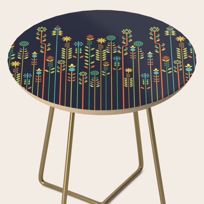Overgrown flowers Side Table Gallery Image 2