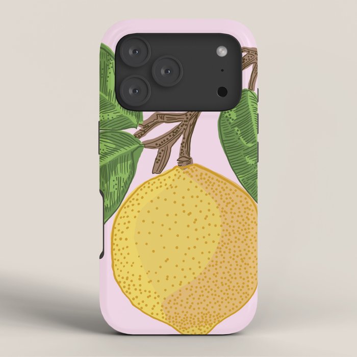 Lemon Branch iPhone Case