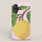Lemon Branch iPhone Case Gallery Image 1