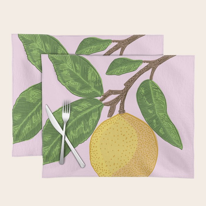 Lemon Branch Placemat Gallery Image 1