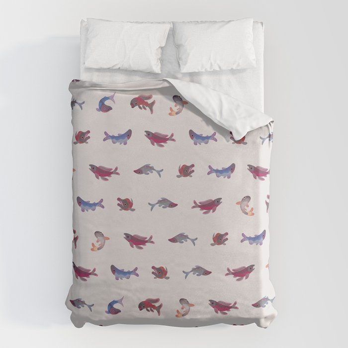 Salmon Duvet Cover Gallery Image 6