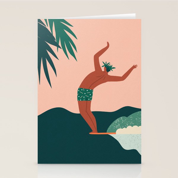 Go with a flow Stationery Card Gallery Image 1