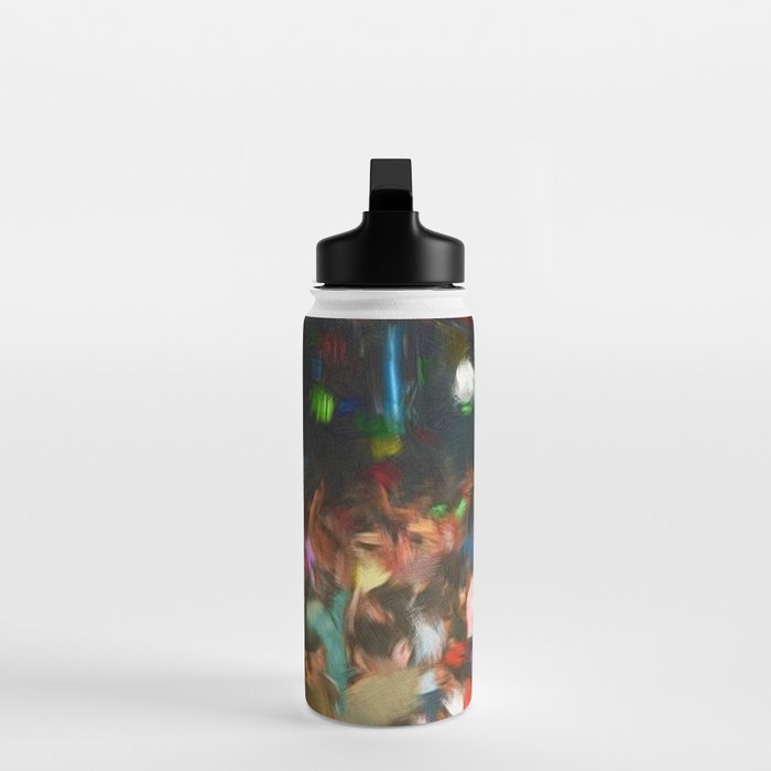 'Jubilant Harlem, Durham Armory; Dance Belongs to Everyone' African American portrait painting Water Bottle Gallery Image 3
