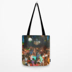 'Jubilant Harlem, Durham Armory; Dance Belongs to Everyone' African American portrait painting Tote Bag Gallery Image 2