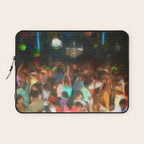 'Jubilant Harlem, Durham Armory; Dance Belongs to Everyone' African American portrait painting Laptop Sleeve Gallery Image 1