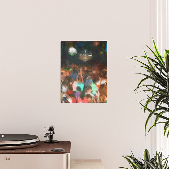 'Jubilant Harlem, Durham Armory; Dance Belongs to Everyone' African American portrait painting Poster Gallery Image 2