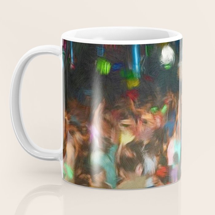 'Jubilant Harlem, Durham Armory; Dance Belongs to Everyone' African American portrait painting Coffee Mug Gallery Image 3