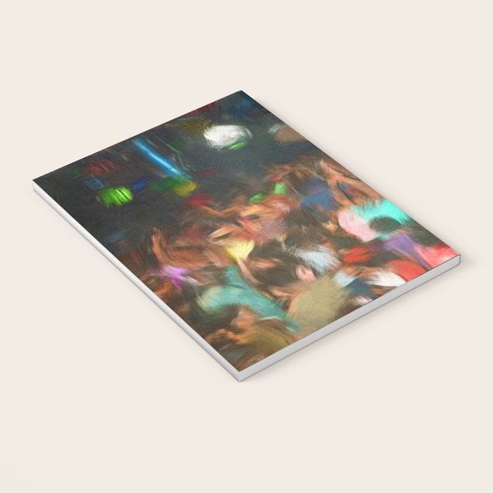 'Jubilant Harlem, Durham Armory; Dance Belongs to Everyone' African American portrait painting Notebook Gallery Image 3