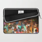 'Jubilant Harlem, Durham Armory; Dance Belongs to Everyone' African American portrait painting Laptop Sleeve Gallery Image 2