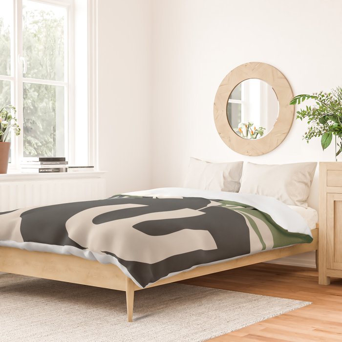 Abstract Blooms 3 Duvet Cover Gallery Image 2