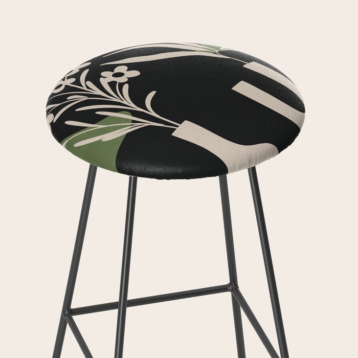 Abstract Blooms 3 Stool Gallery Image 2