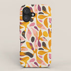 Abstract colorful flower art pattern iPhone Case Gallery Image 1