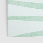 Mint Green Minimal Palm Silhouette Poster Gallery Image 3