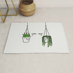 Hippie and Punk plants Rug Gallery Image 1