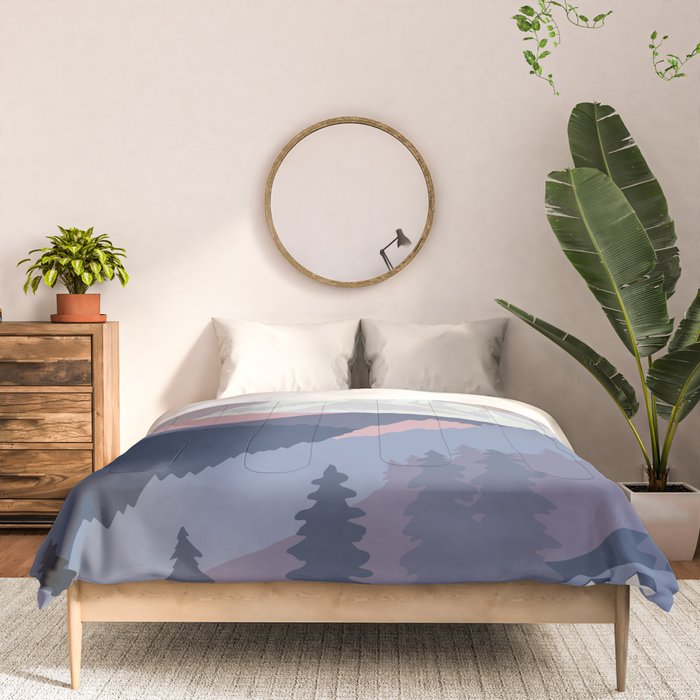 Purrspective on Matterhorn Comforter Gallery Image 3