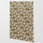 Floral Meadow In Spring Green Wallpaper Gallery Image 2