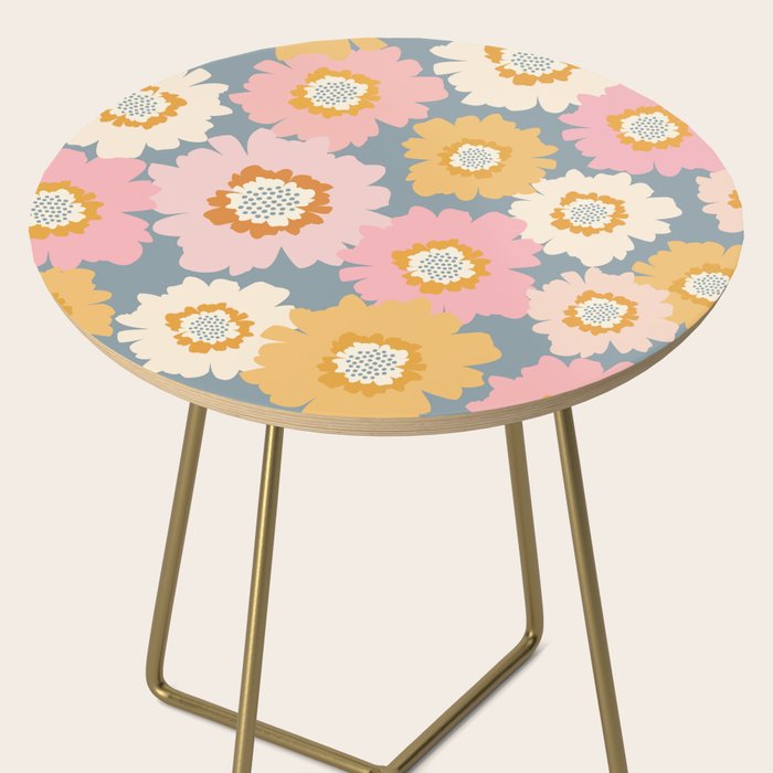Cozy Summer Floral Side Table Gallery Image 2