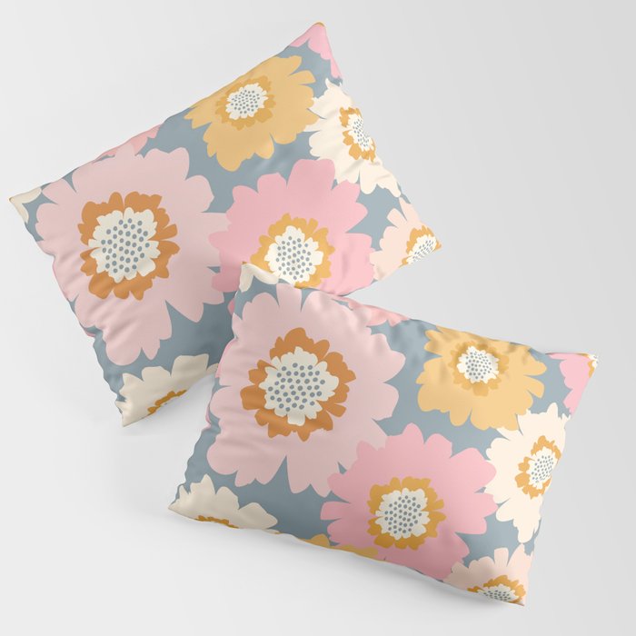 Cozy Summer Floral Pillow Sham Gallery Image 3