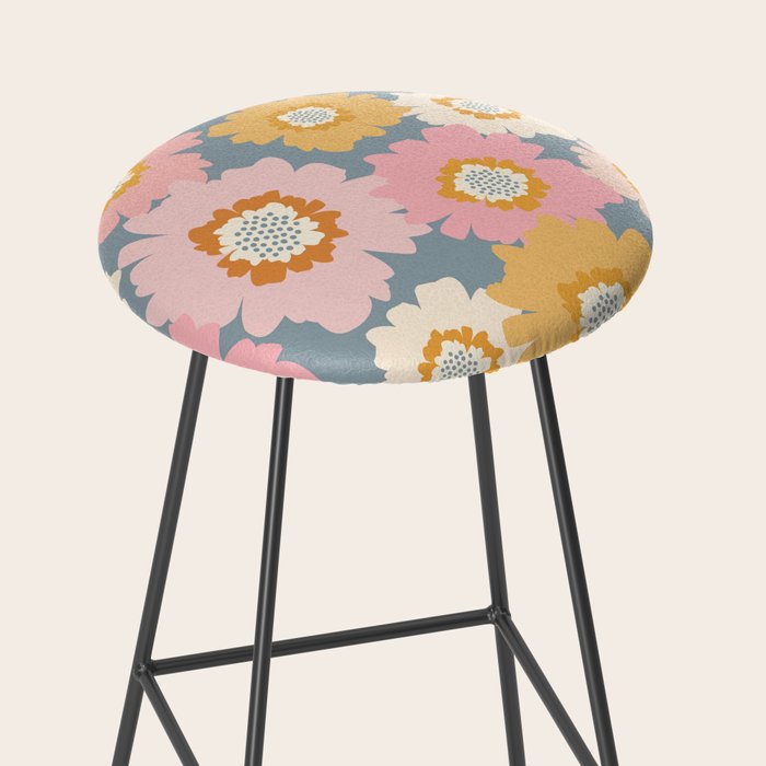 Cozy Summer Floral Stool Gallery Image 2