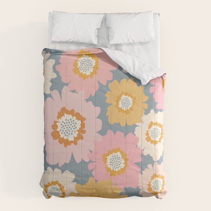Cozy Summer Floral Comforter Gallery Image 6