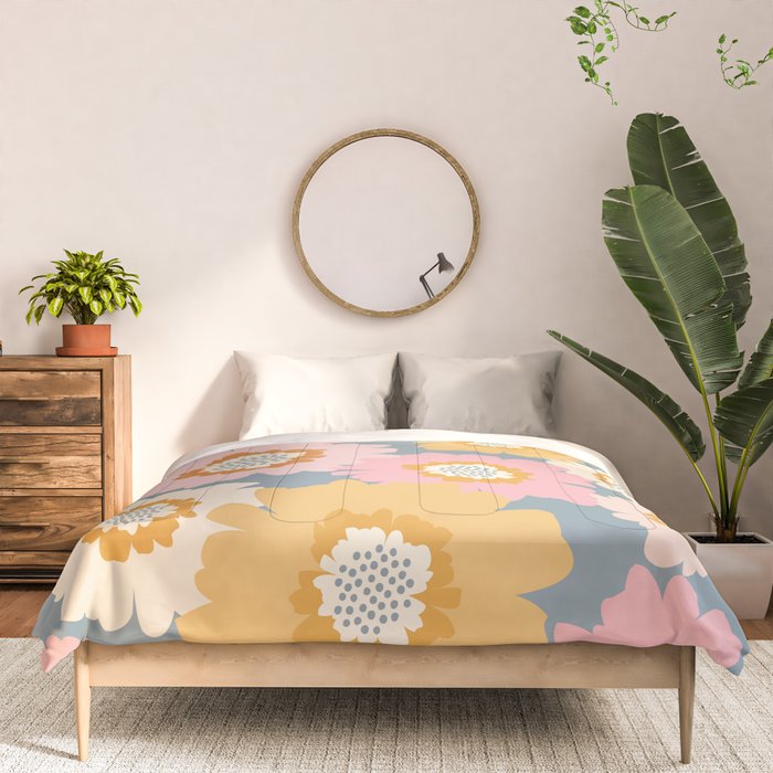 Cozy Summer Floral Comforter Gallery Image 3