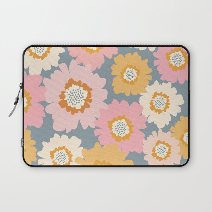 Cozy Summer Floral Laptop Sleeve Gallery Image 1