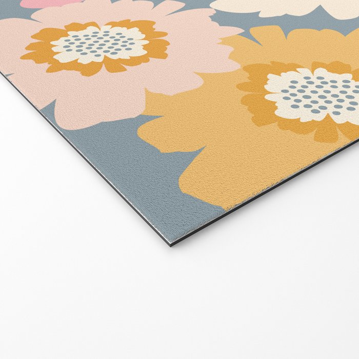 Cozy Summer Floral Welcome Mat Gallery Image 2