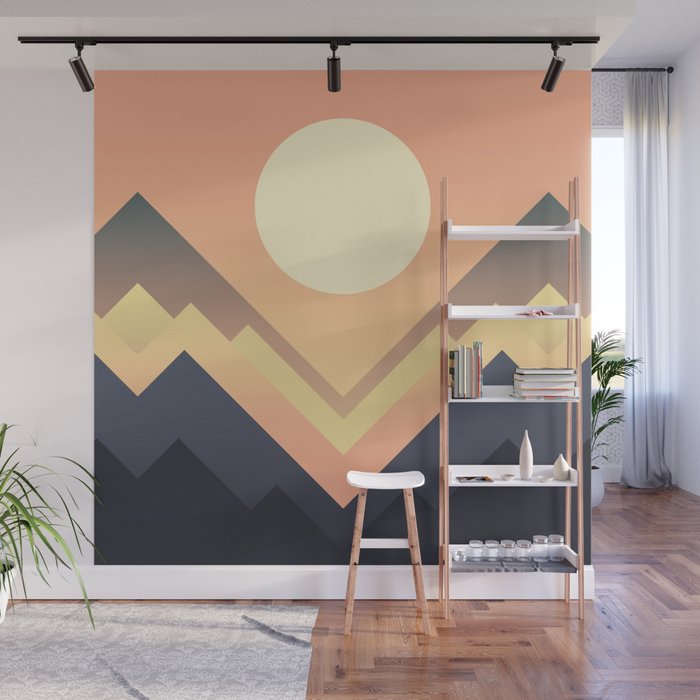 The Sun Rises Wall Mural Gallery Image 1