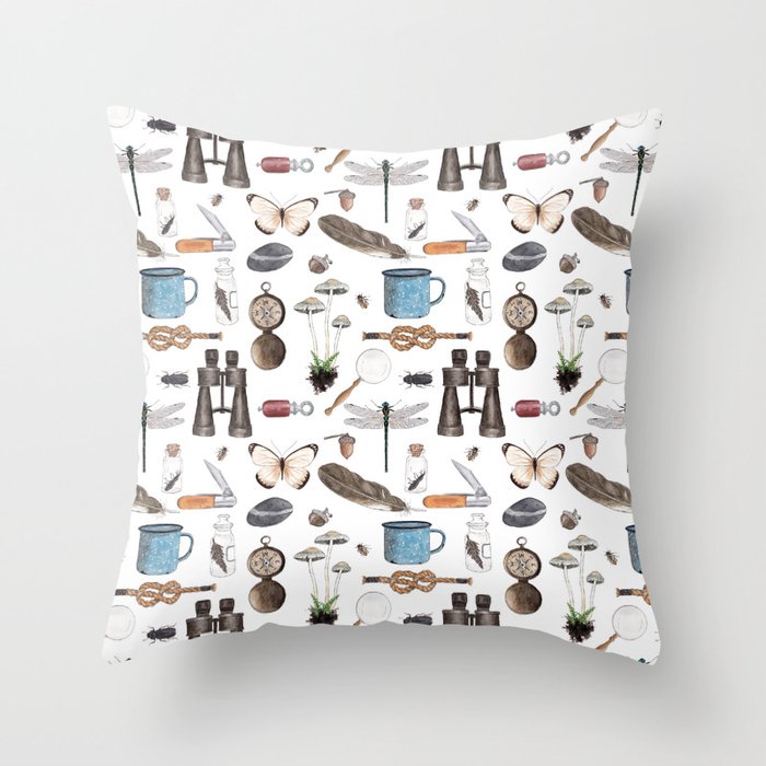 Nature Adventure Throw Pillow Gallery Image 6