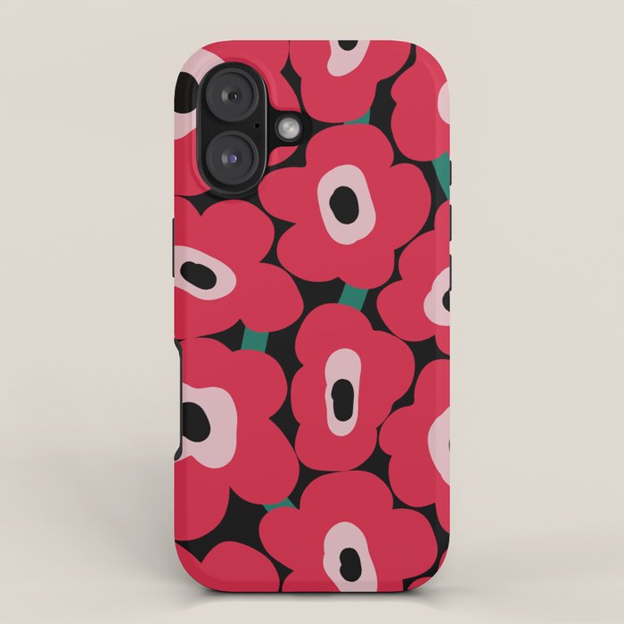 poppy dream night  iPhone Case Gallery Image 1