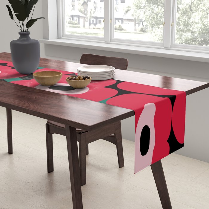 poppy dream night  Table Runner Gallery Image 2