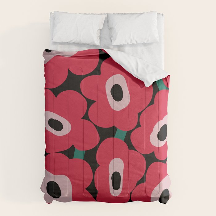 poppy dream night  Comforter Gallery Image 1