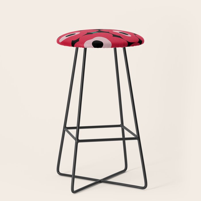poppy dream night  Stool Gallery Image 1