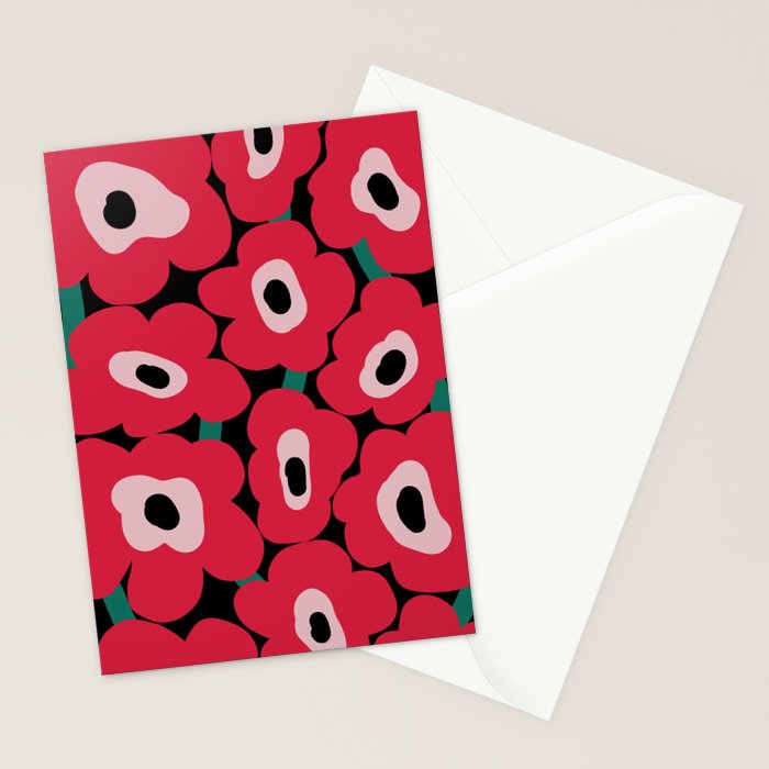 poppy dream night  Stationery Card Gallery Image 2