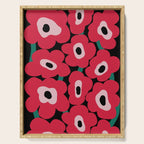 poppy dream night  Serving Tray Gallery Image 1
