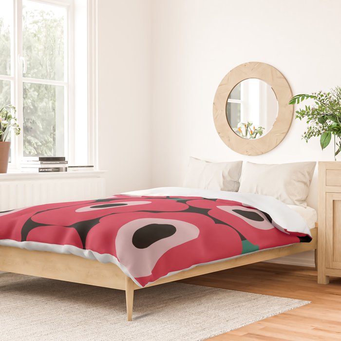 poppy dream night  Duvet Cover Gallery Image 2