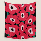 poppy dream night  Wall Tapestry Gallery Image 4