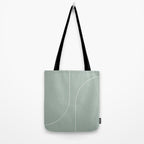 Modern Minimal Line Abstract XXXIX Tote Bag Gallery Image 2