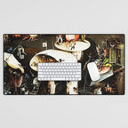 Bosch Garden Of Earthly Delights Panel 3 - Hell Desk Mat Gallery Image 1