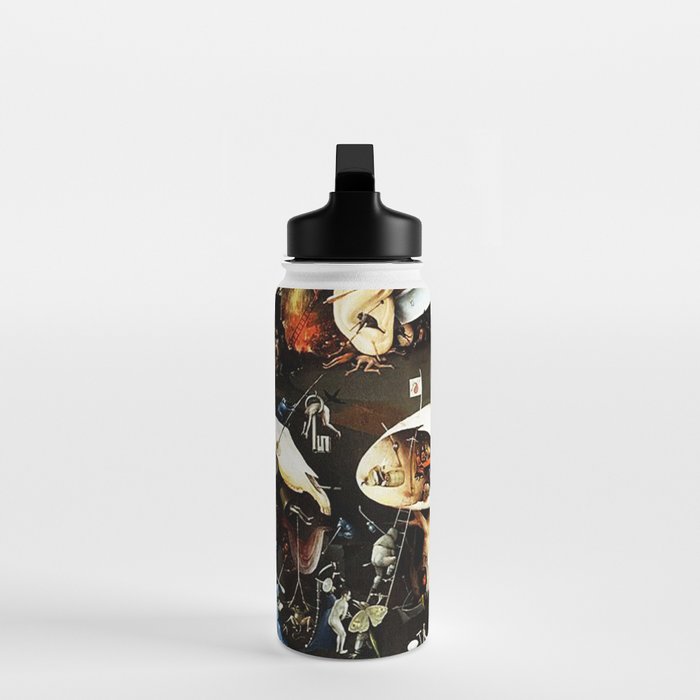Bosch Garden Of Earthly Delights Panel 3 - Hell Water Bottle Gallery Image 3
