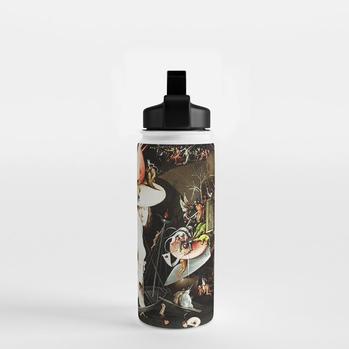 Bosch Garden Of Earthly Delights Panel 3 - Hell Water Bottle Gallery Image 2