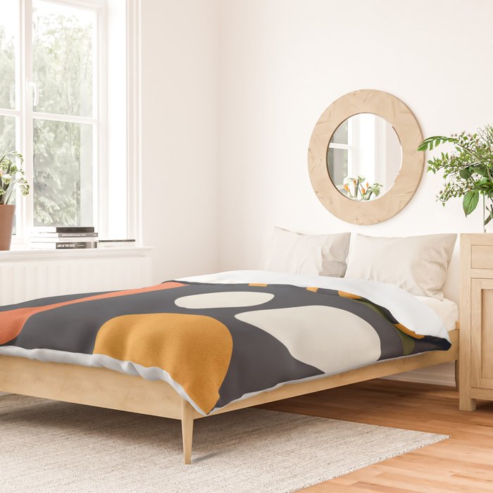 Abstract Colorful Setting 2 Duvet Cover Gallery Image 2