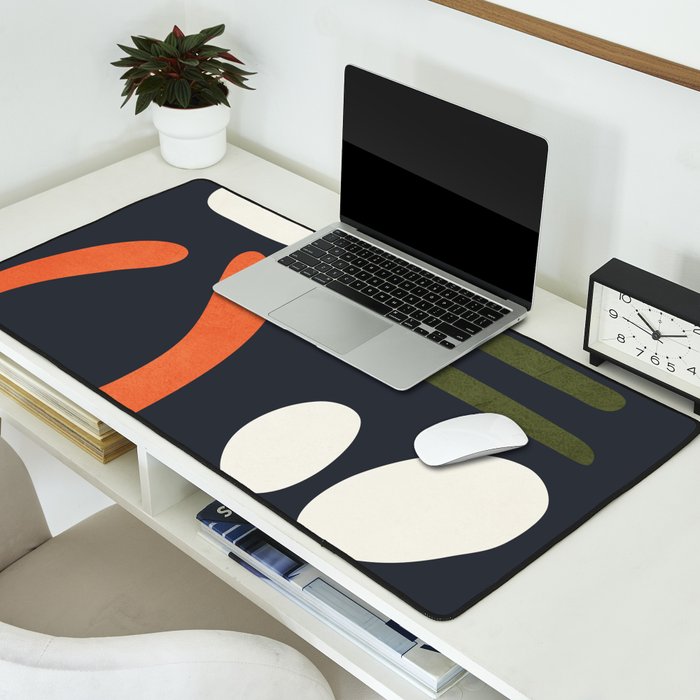Abstract Colorful Setting 2 Desk Mat Gallery Image 2
