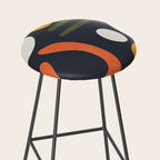 Abstract Colorful Setting 2 Stool Gallery Image 2