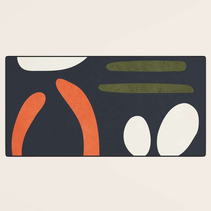 Abstract Colorful Setting 2 Desk Mat Gallery Image 3