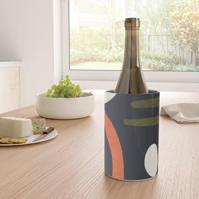 Abstract Colorful Setting 2 Wine Chiller Gallery Image 4
