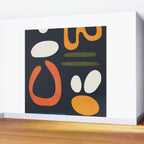 Abstract Colorful Setting 2 Wall Mural Gallery Image 2