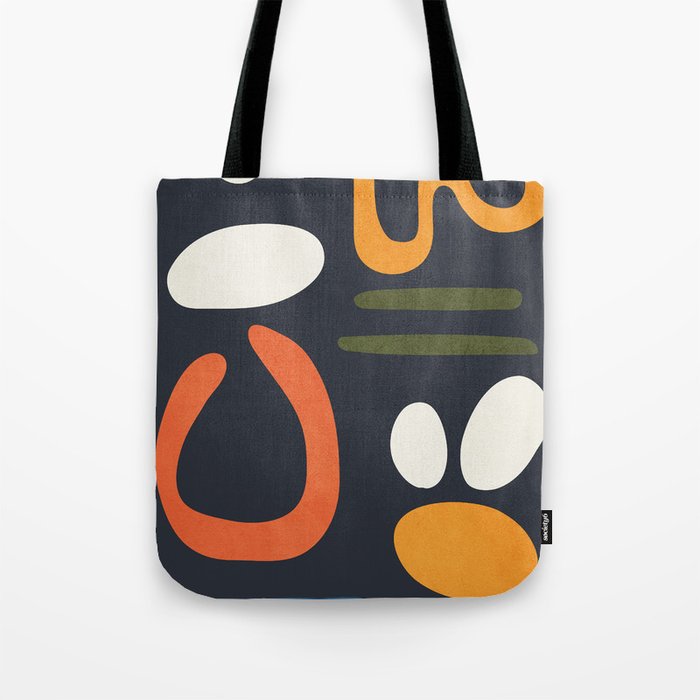 Abstract Colorful Setting 2 Tote Bag Gallery Image 1